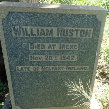 HUSTON William -1942