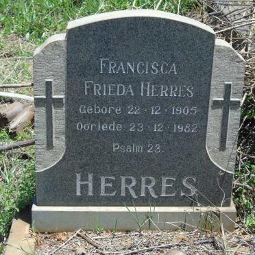 HERRES Francisca Frieda 1905-1982