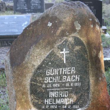 HELMRICH Ingrid 1924-1999 :: SCHILBACH Gunther 1926-1955