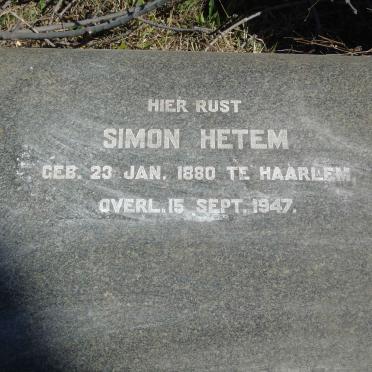 HETEM Simon 1880-1947
