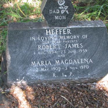 HEFFER Robert James 1894-1959 &amp; Maria Magdalena 1909-1970
