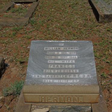 HERMON William 1858-1946 & Frances -1950 :: HERMON Freda -1947