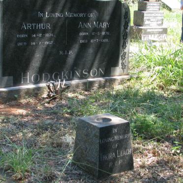 HODGKINSON Arthur 1874-1962 &amp; Ann Mary 1876-1968