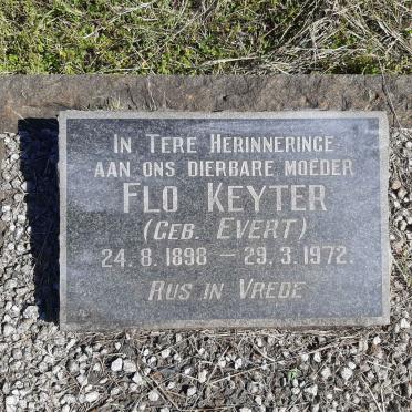 KEYTER Flo nee EVERT 1898-1972