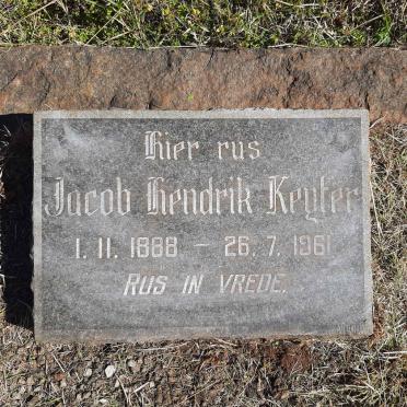KEYTER Jacob Hendrik 1888-1961