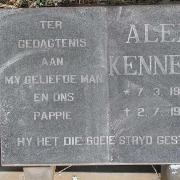 KENNEDY Alex 1900-1987