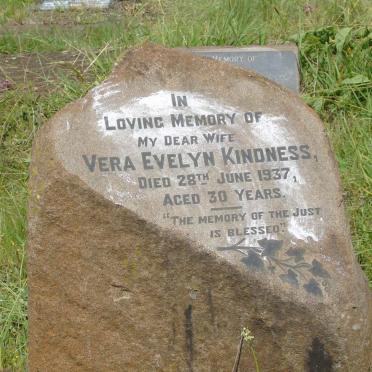 KINDNESS Vera Evelyn -1937