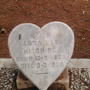 KITCHING Anna S.E. 1938-1939