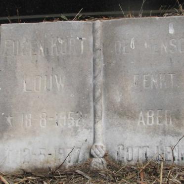KLINGHARDT Christina Isabella nee VREY 1898-1958 :: LOUW Eugen Kurt 1952-1977 _2