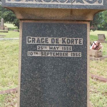 KORTE Benedictus, de -1922 &amp; Francis Evelyn -1945