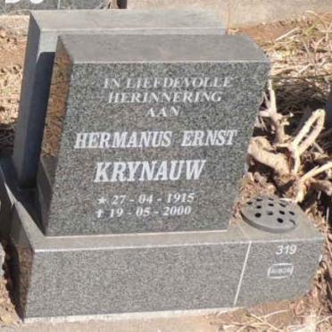 KRYNAUW Hermanus Ernst 1915-2000