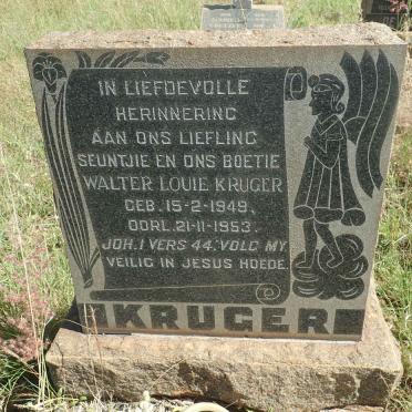 KRUGER Walter Louie 1949-1953