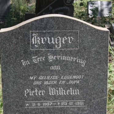 KRUGER Pieter Wilhelm 1907-1961