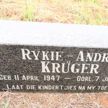 KRUGER Rykie 1947-1947 :: KRUGER Andre 1947-1947