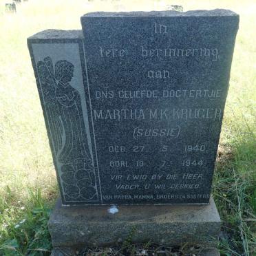 KRUGER Martha M.K. 1940-1944