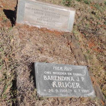 KRUGER Louis Stephanus 1906-1939 &amp; Barendina J.P. 1908-1980