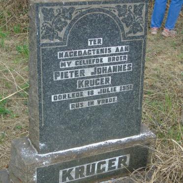 KRUGER Pieter Johannes -1951