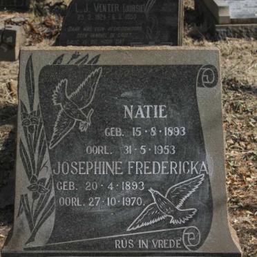 KRITZINGER Josephine Fredericka 1893-1970 