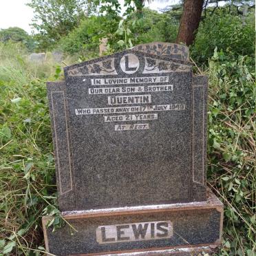 LEWIS Quentin -1940 