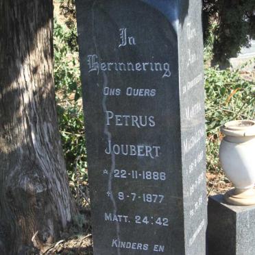 MALAN Petrus Joubert 1886-1977 & Martha Magdalena 1887-1972_2