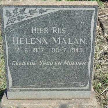 MALAN Helena 1907-1949