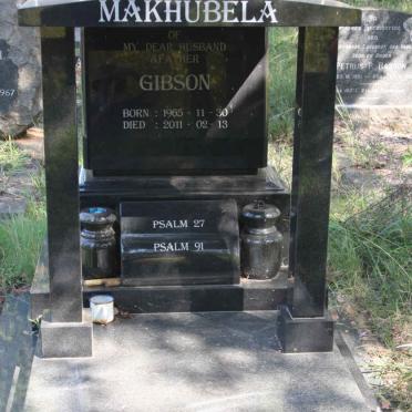 MAKHUBELA Gibson 1965-2011