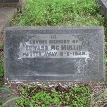 MCMULLIN Edward -1945