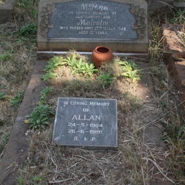 MCRAE Allan 1904-1980 &amp; Beatrice 1904-1996 :: MCRAE Malcolm -1948
