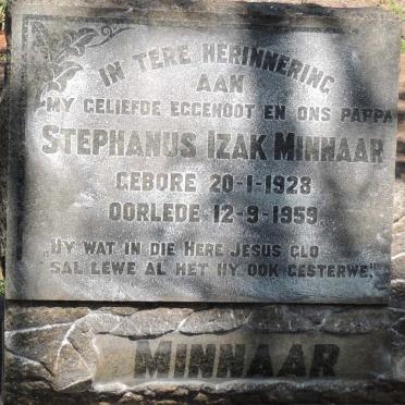 MINNAAR Stephanus Izak 1928-1959