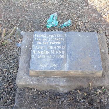 MINNIE Carel Johannes Hendrik 1913-1956