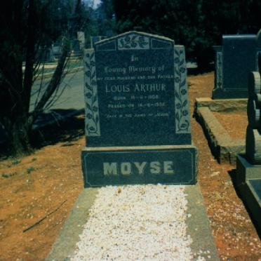 MOYSE Louis Arthur 1909-1956