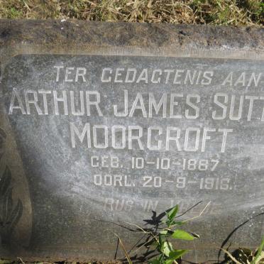 MOORCROFT Arthur James Sutton 1887-1916
