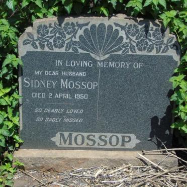 MOSSOP Sidney -1950