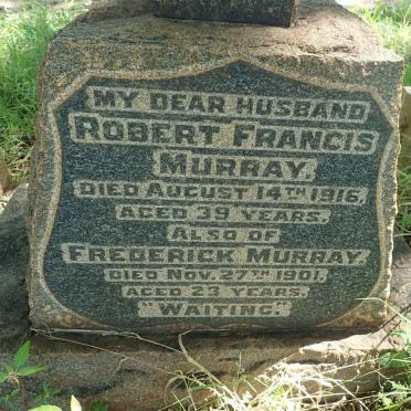 MURRAY Robert Francis -1916 :: MURRAY Frederick -1901