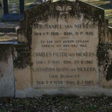 NIEKERK, van