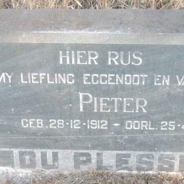 PLESSIS Pieter, du 1912-1956