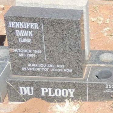 PLOOY Jennifer Dawn, du nee LONG  1949-2006