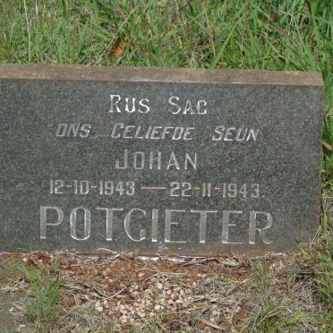POTGIETER Johan 1943-1943