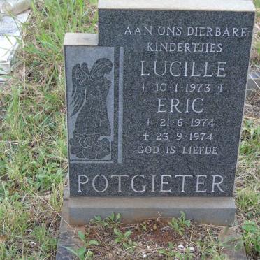 POTGIETER Lucille 1973-1973 :: POTGIETER Eric 1974-1974