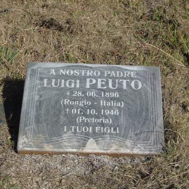 PEUTO Luigi 1896-1946