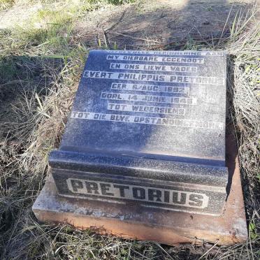 PRETORIUS Evert Philippus 1892-1945