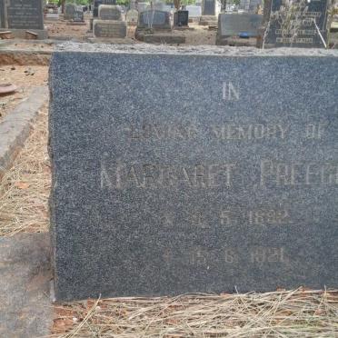 PREECE Margaret 1892-1921