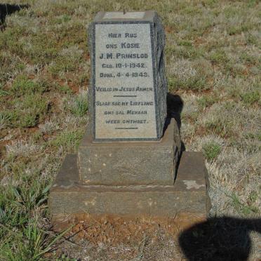 PRINSLOO J.M. 1942-1943