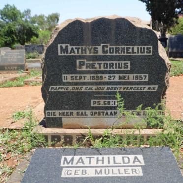 PRETORIUS Mathys Cornelius 1899-1957 & Mathilda MULLER 1905-1986 _1
