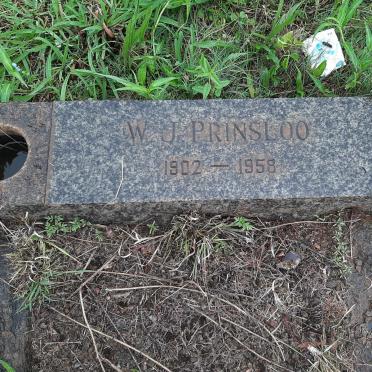 PRINSLOO W.J. 1902-1958