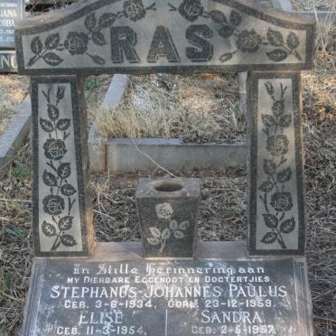 RAS Stephanus Johannes Paulus 1934-1959 :: RAS Elise 1954-1959 :: RAS Sandra 1957-1959