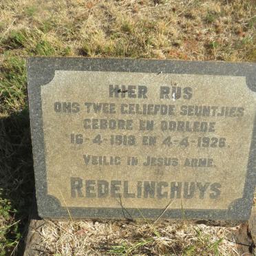 REDELINGHUYS 1918-1926
