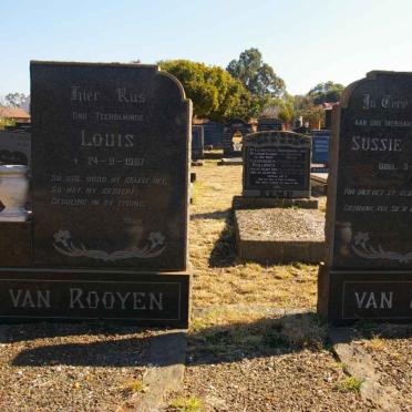 ROOYEN Louis, van -1967 &amp; Sussie -1971