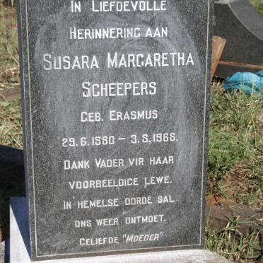 SCHEEPERS Jozua Joubert 1874-1957 & Susara Margaretha ERASMUS 1880-1968_2