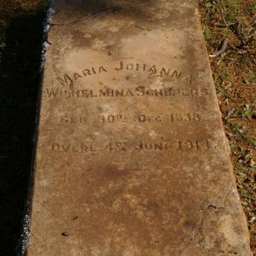 SCHEEPERS Maria Johanna Wilhelmina 1838-1914